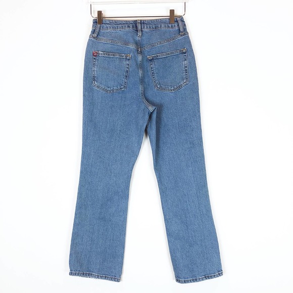 BDG Straight Kick High Rise Distressed Jeans Women's Size 28 - Picture 5 of 9